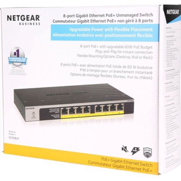 🖤New NETGEAR 8-Port Gigabit Ethernet Switch🖤 - Picture 1 of 9